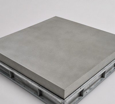 Panel de concreto desmoldado con desmoldante industrial Alfaler